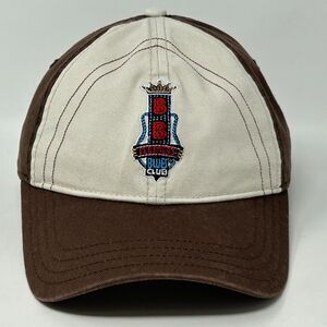 BB King Blues Club Las Vegas Dad Hat Baseball Cap Brown Strapback Mirage Casino